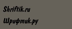 Domkrat Bold Italic 