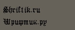 GothicRus Condenced 