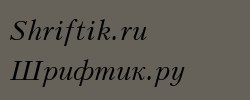KudrashovCTT Italic 