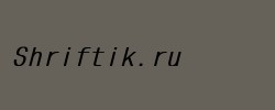 MonoCondensed Bold Italic 