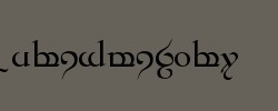 Tengwar Quenya Medium 